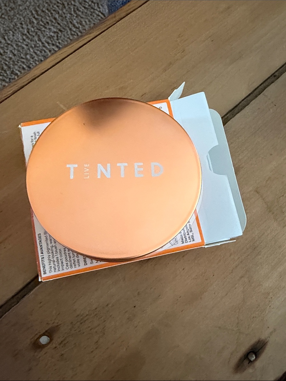Live Tinted Bronzer & Contour Compact - Peachy Bronze